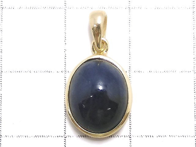 [Video][One of a kind] Sapphire AAA- Pendant 18KGP NO.36