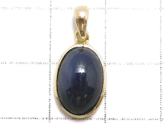 [Video][One of a kind] Sapphire AAA- Pendant 18KGP NO.39