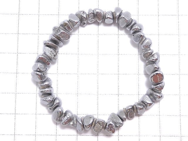 [Video][One of a kind] Meteorite (Muonionalusta) Nugget Bracelet NO.15