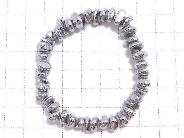 [Video][One of a kind] Meteorite (Muonionalusta) Nugget Bracelet NO.20