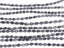 [Video]High Quality Iolite AA+ Vertical Hole Faceted Drop 1strand beads (aprx.4inch/10cm)