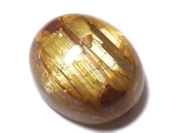 [Video][One of a kind] High Quality Rutilated Quartz AAA Cabochon 1pc NO.49