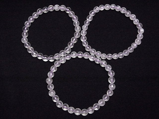 [Video] Afghanistan Kunzite AAA- Round 6mm Bracelet