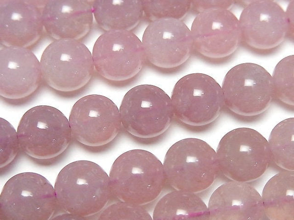 [Video] Madagascar Deep Rose Quartz AAA- Round 8mm half or 1strand beads (aprx.15inch/38cm)