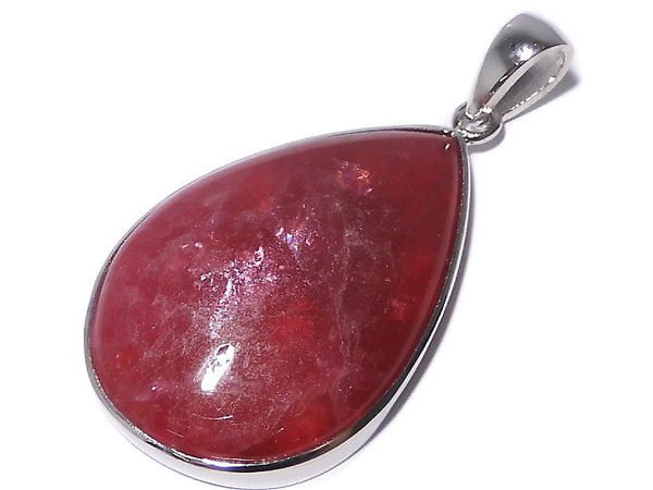 [Video][One of a kind] Rhodonite AAA Pendant Silver925 NO.32