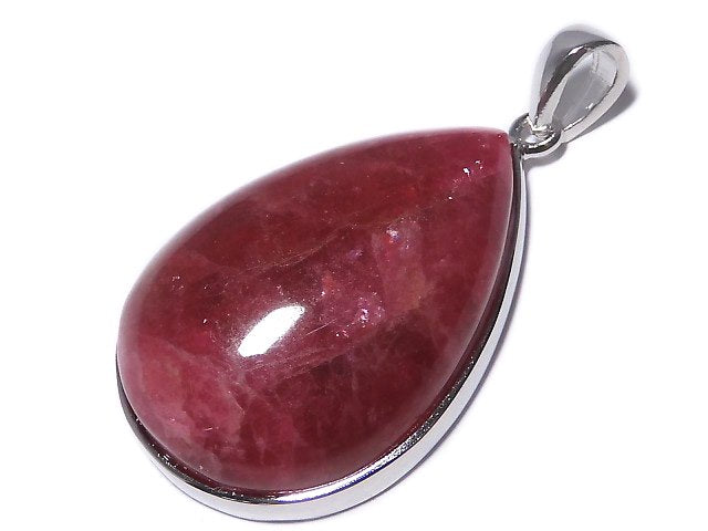 [Video][One of a kind] Rhodonite AAA Pendant Silver925 NO.33