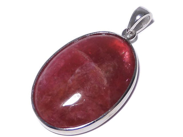 [Video][One of a kind] Rhodonite AAA Pendant Silver925 NO.34