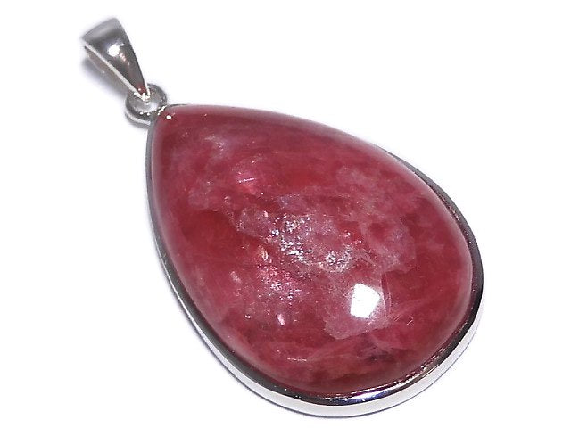 [Video][One of a kind] Rhodonite AAA Pendant Silver925 NO.35