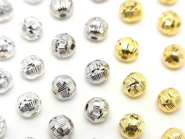 Silver925  Rondelle 6mm [No coating ][Rhodium Plated ][18KGP] NO.2 3pcs