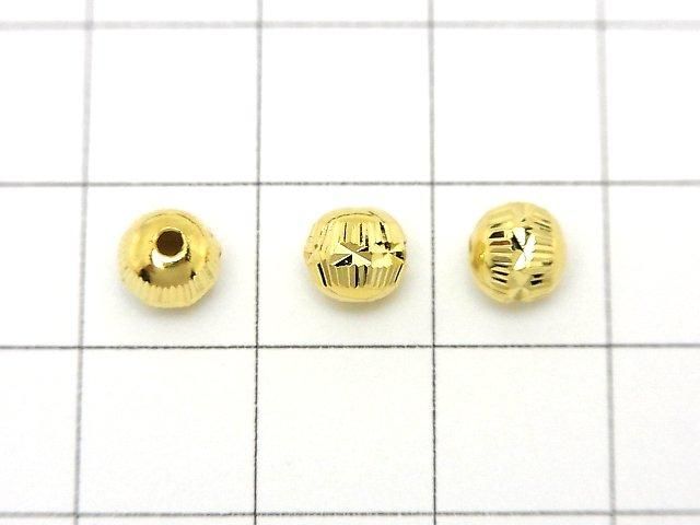Silver925  Rondelle 6mm [No coating ][Rhodium Plated ][18KGP] NO.2 3pcs