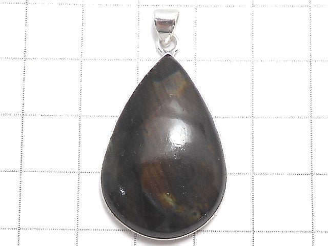 [Video][One of a kind] Labradorite AAA Pendant Silver925 NO.236