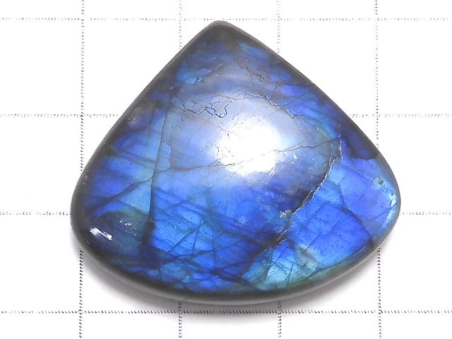 [Video][One of a kind] Blue Labradorite AAA Cabochon 1pc NO.12