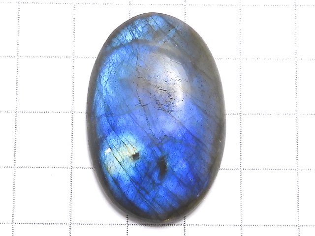 [Video][One of a kind] Blue Labradorite AAA Cabochon 1pc NO.20