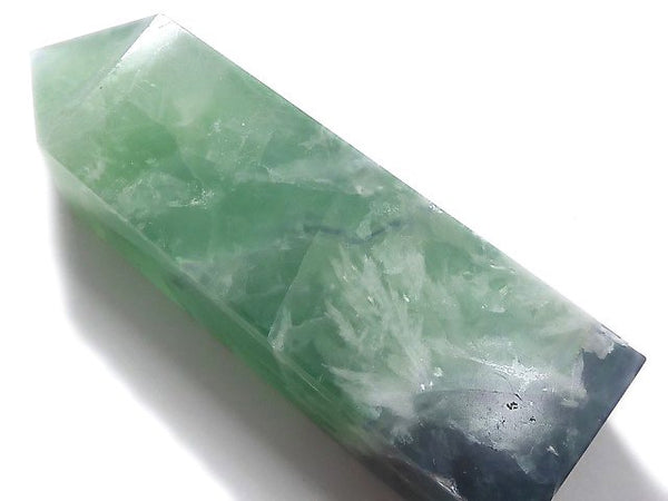 [Video][One of a kind] Angel Feather Fluorite Point (square pillar) 1pc NO.29