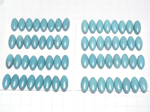 [Video]Turquoise AAA- Oval Cabochon 16x8mm 1pc