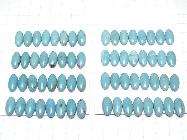 [Video]Turquoise AA++ Oval Cabochon 16x8mm 1pc