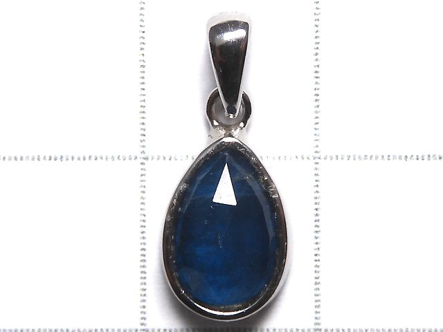 [Video][One of a kind] Indigo Blue Kyanite AA++ Pendant Silver925 NO.119