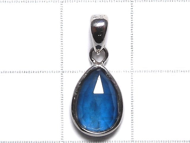 [Video][One of a kind] Indigo Blue Kyanite AA++ Pendant Silver925 NO.120