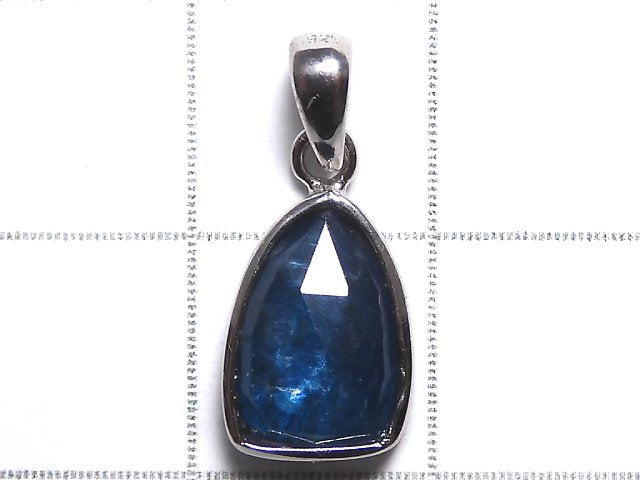 [Video][One of a kind] Indigo Blue Kyanite AA++ Pendant Silver925 NO.123