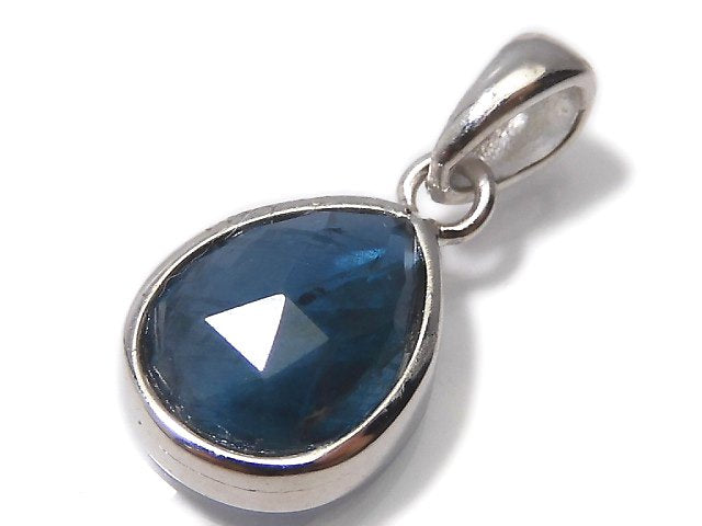 [Video][One of a kind] Indigo Blue Kyanite AA++ Pendant Silver925 NO.124