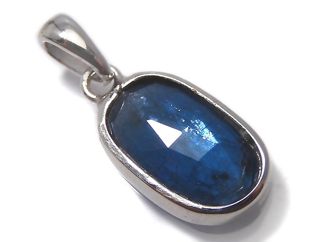 [Video][One of a kind] Indigo Blue Kyanite AA++ Pendant Silver925 NO.126