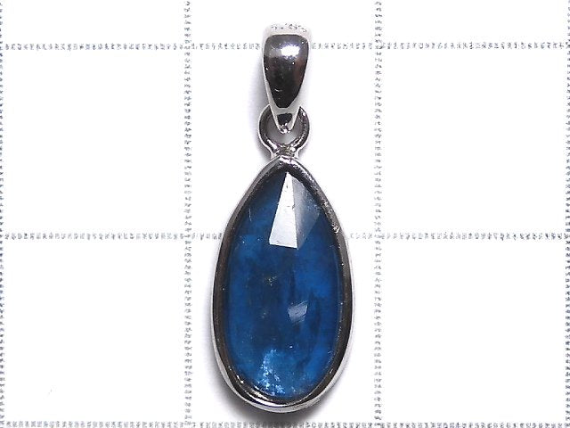 [Video][One of a kind] Indigo Blue Kyanite AA++ Pendant Silver925 NO.128