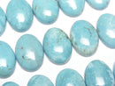 [Video]Turquoise AA++ Oval Cabochon 18x13mm 1pc