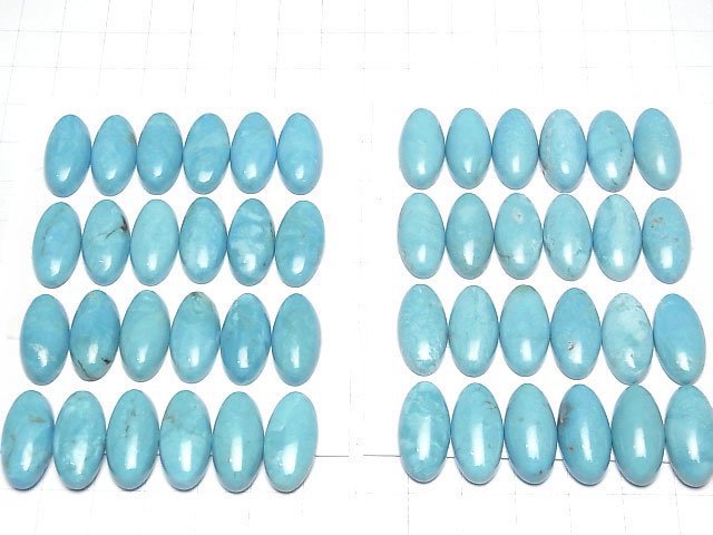 [Video]Turquoise AAA- Oval Cabochon 20x10mm 1pc