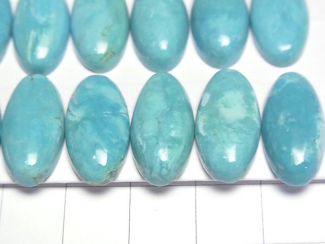 [Video]Turquoise AA++ Oval Cabochon 20x10mm 1pc