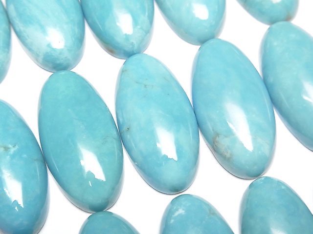 [Video]Turquoise AAA- Oval Cabochon 24x12mm 1pc