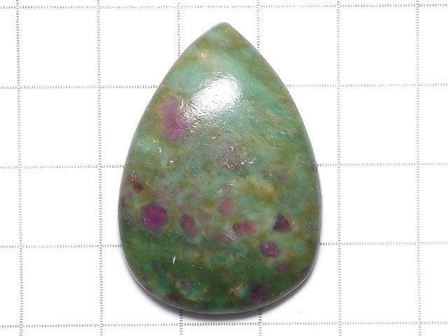 [Video][One of a kind] Ruby in Fuchsite AAA Cabochon 1pc NO.122