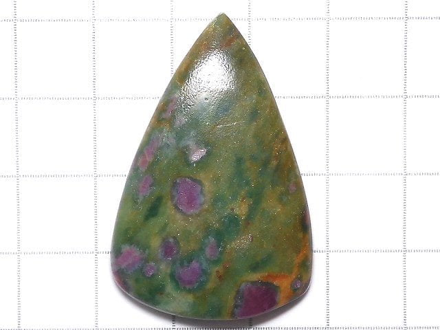 [Video][One of a kind] Ruby in Fuchsite AAA Cabochon 1pc NO.124