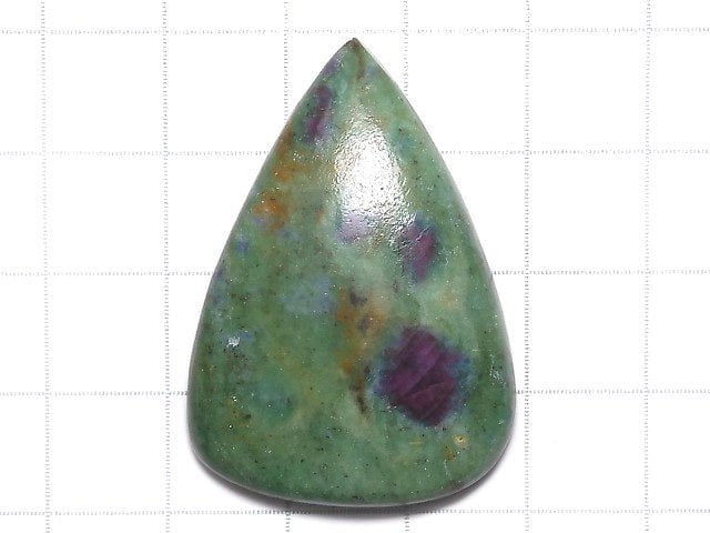 [Video][One of a kind] Ruby in Fuchsite AAA Cabochon 1pc NO.128