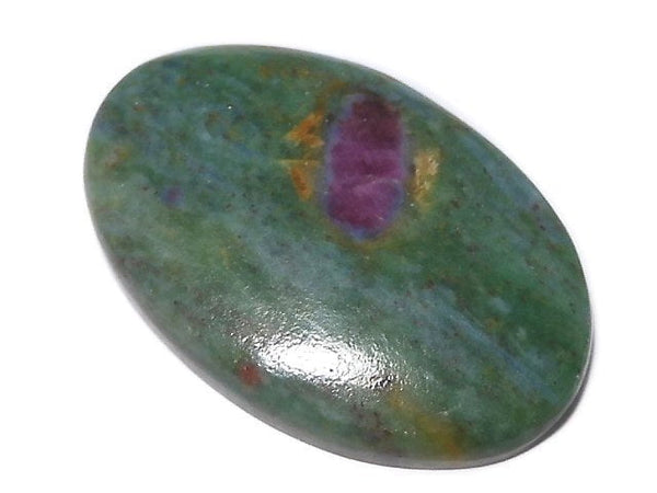 [Video][One of a kind] Ruby in Fuchsite AAA Cabochon 1pc NO.129