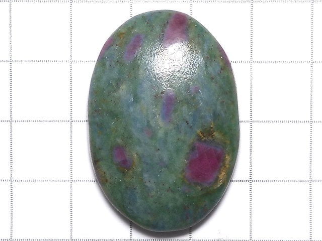 [Video][One of a kind] Ruby in Fuchsite AAA Cabochon 1pc NO.131