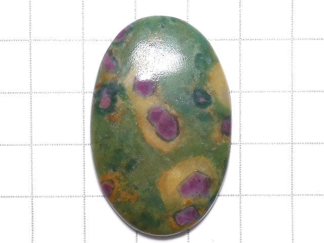 [Video][One of a kind] Ruby in Fuchsite AAA Cabochon 1pc NO.133