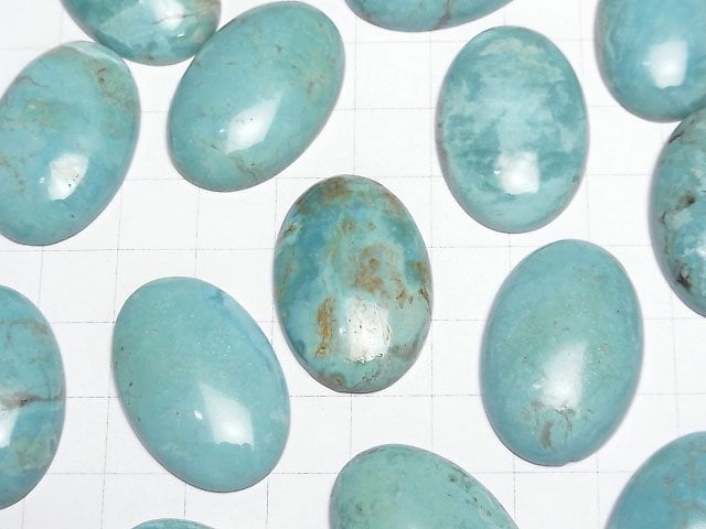 [Video]Turquoise AA++ Oval Cabochon 30x20mm 1pc