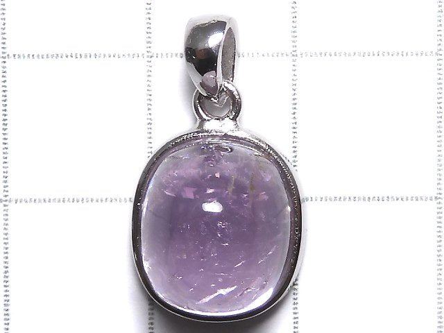 [Video][One of a kind] Kunzite AAA Pendant Silver925 NO.34