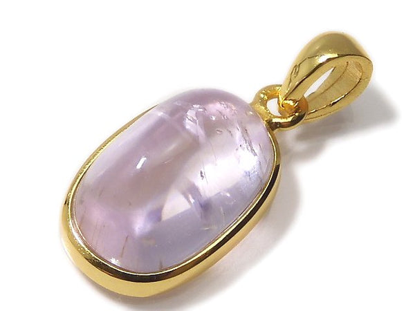 [Video][One of a kind] Kunzite AAA Pendant 18KGP NO.36