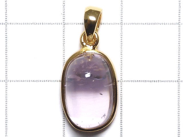 [Video][One of a kind] Kunzite AAA Pendant 18KGP NO.36