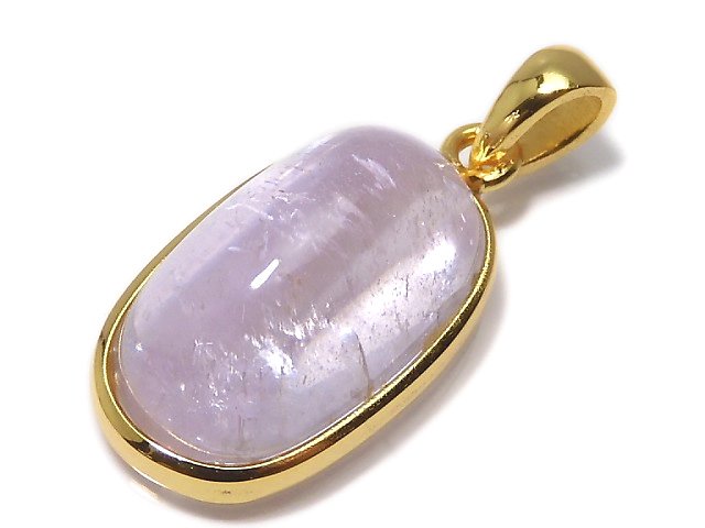 [Video][One of a kind] Kunzite AAA Pendant 18KGP NO.38