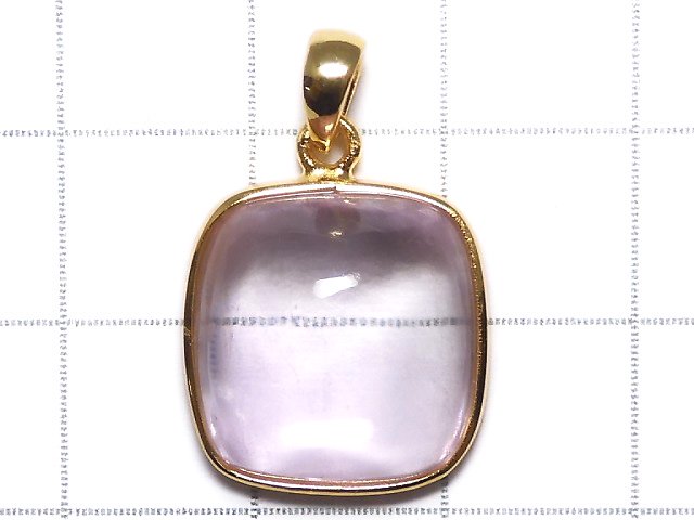 [Video][One of a kind] Kunzite AAA Pendant 18KGP NO.40