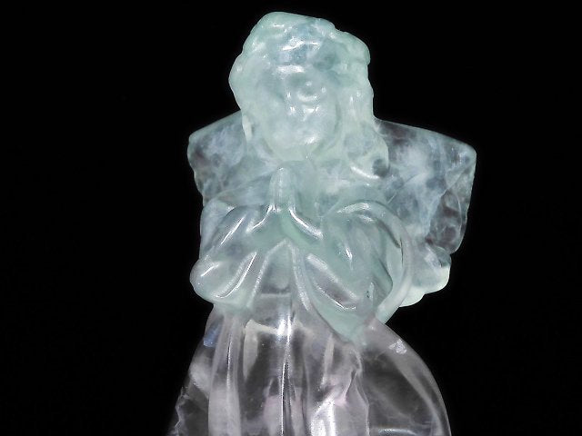 [Video][One of a kind] Multicolor Fluorite Angel NO.1