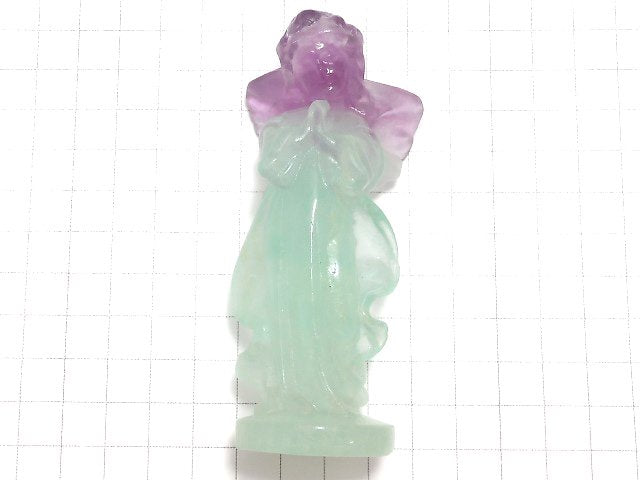 [Video][One of a kind] Multicolor Fluorite Angel NO.2