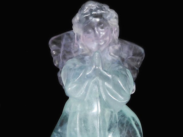 [Video][One of a kind] Multicolor Fluorite Angel NO.5