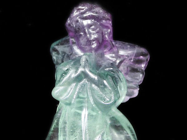 [Video][One of a kind] Multicolor Fluorite Angel NO.8