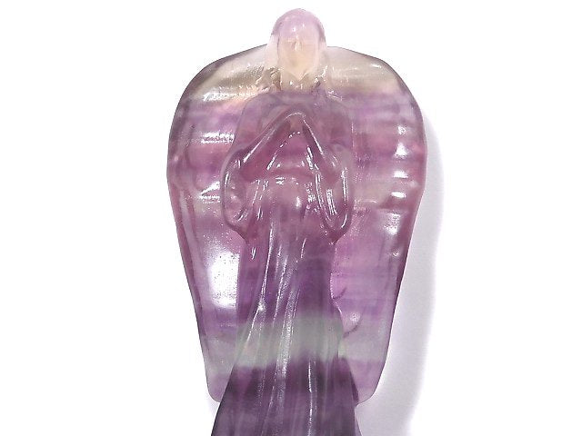 [Video][One of a kind] Multicolor Fluorite Angel NO.209