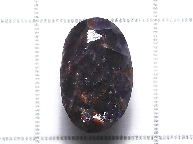 [Video][One of a kind] High Quality Iolite Sunstone AAA Loose stone Faceted 1pc NO.245