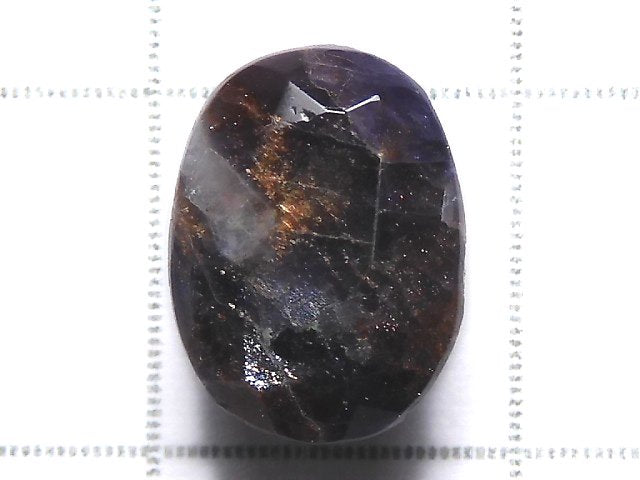 [Video][One of a kind] High Quality Iolite Sunstone AAA Loose stone Faceted 1pc NO.251