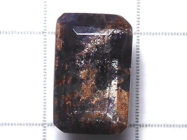 [Video][One of a kind] High Quality Iolite Sunstone AAA Loose stone Faceted 1pc NO.257